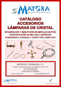 Catálogo accesorios lámparas de cristal